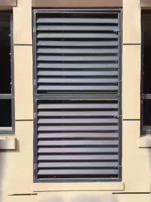 宜宾市室内吊顶勾搭板铝格栅百叶窗 - 方案